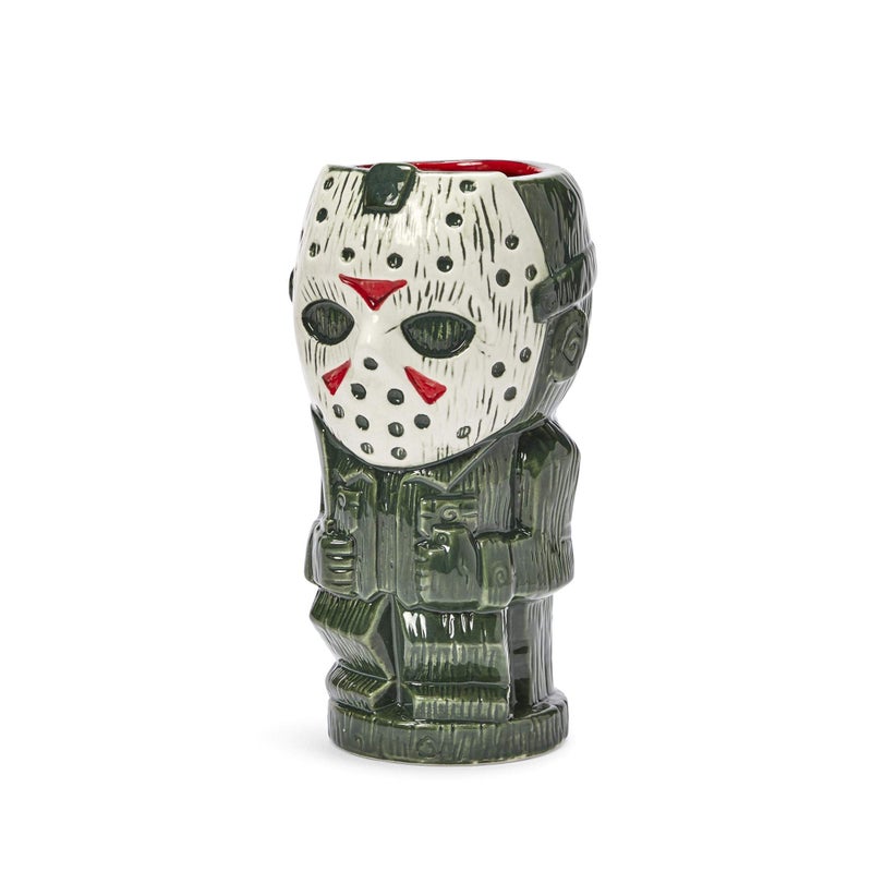 Friday The 13th Geeki Tikis Jason Voorhees Mug | Official Horror Collectible Tiki Style Ceramic Cup | Holds 26 Ounces - Image 2